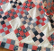 Miss Rosies Farmhouse Nine Patch Scrappy Quilt