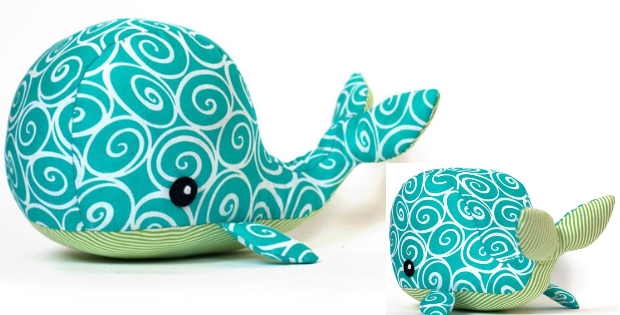 Whale Tilda Toy