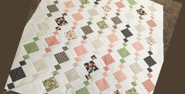 chandelier quilt Charm School Vanessa Goertzen