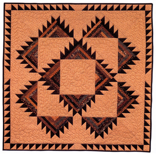 log cabin quilt pattern