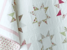 Sugar Coated Stars Baby Quilt Pattern Maple Cottage