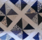 charm square friendly blue quilt pinwheel quilt block