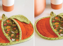 roasty pumpkin potholder pattern