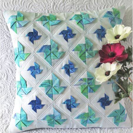 3d pinwheel cushion cover