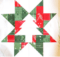 Christmas Tree Star Piecing Pattern