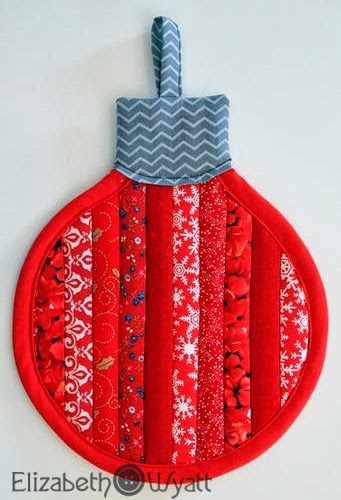 Holiday ornament to sew free pattern