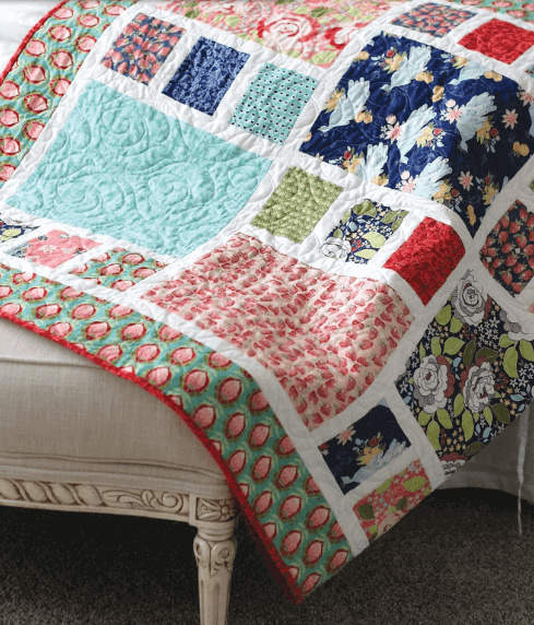 Fat quarter quilt pattern