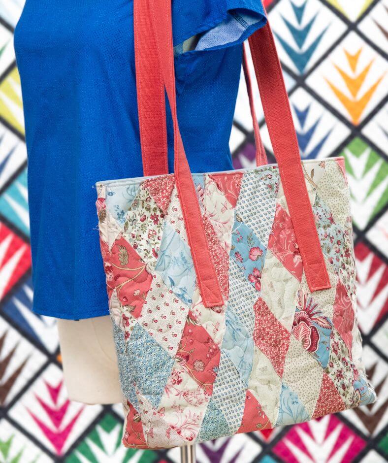 The Windsor Tote Hack Jelly Roll pattern