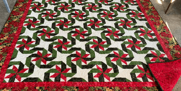 Gift Wrapped quilt pattern Marjorie Rhine paper pattern