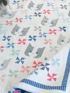 Kittens quilt pattern Thimble Blossoms