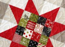 Buffalo Check Christmas Runner quilt pattern