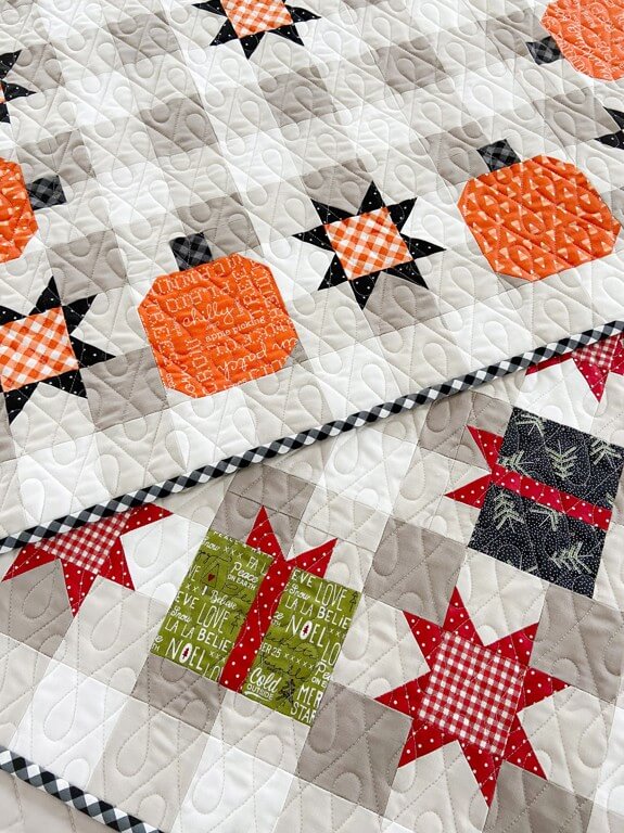 Buffalo Check table topper for christmas or halloween