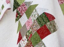 Charming Christmas Christmas tree charm square quilt pattern free