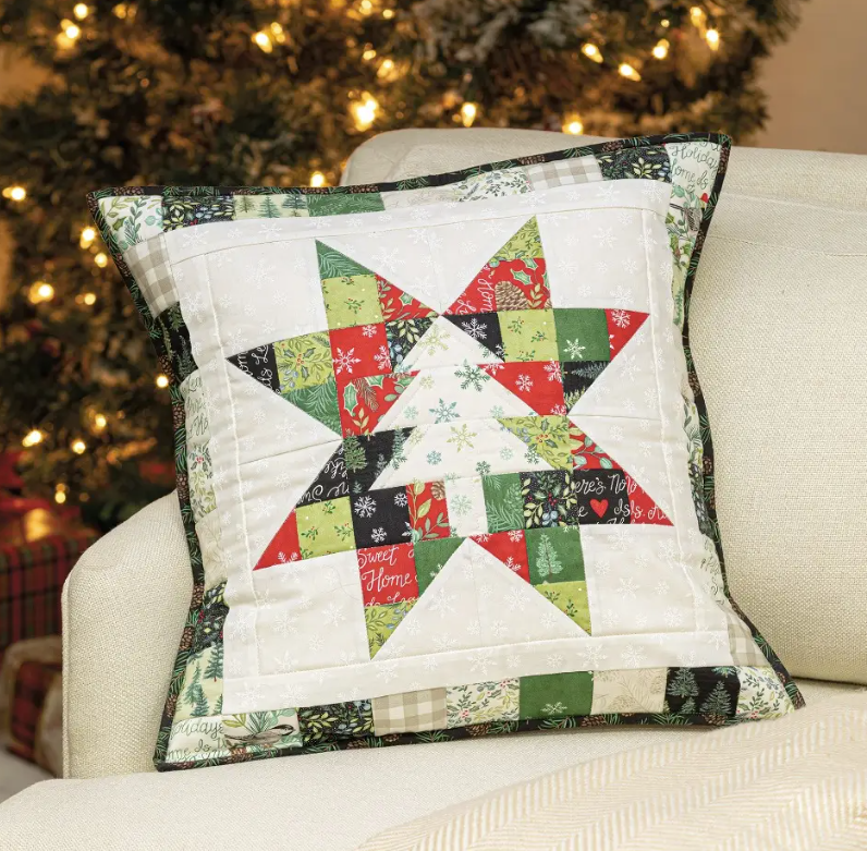 Christmas Barn pillow