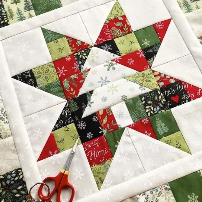 Christmas Star Block
