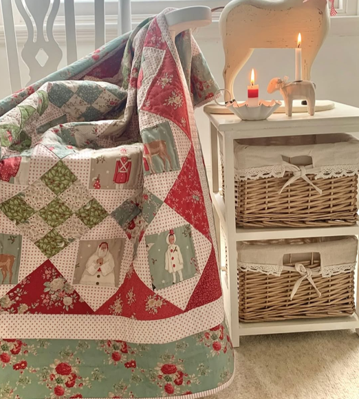 Christmas quilt christmas fabric