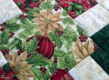 Christmas table Runner easy