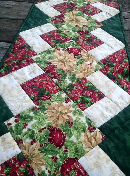 Christmas table runner christmas fabric