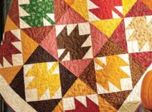 Falling For You Autumn Leaves quilt