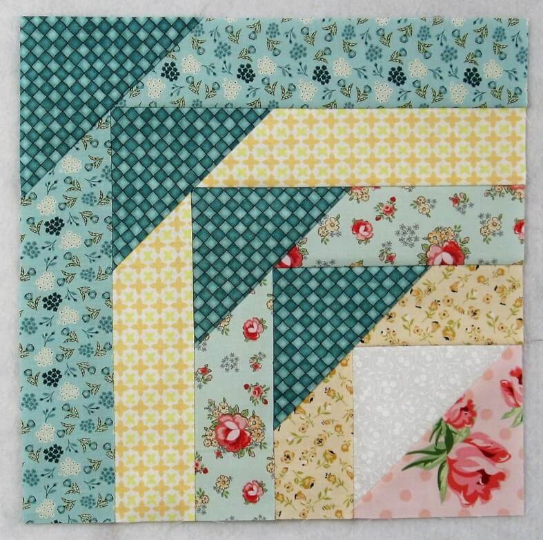 Flying gees quilt block variation pattern