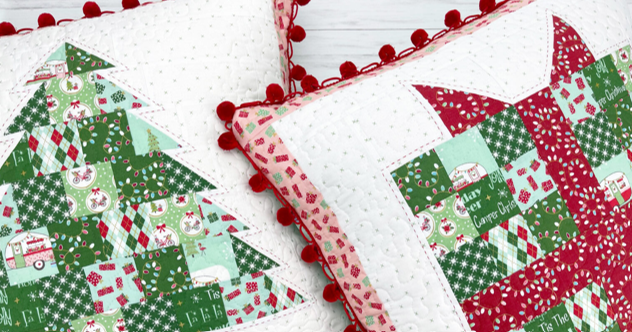 Patchwork Christmas Pillows