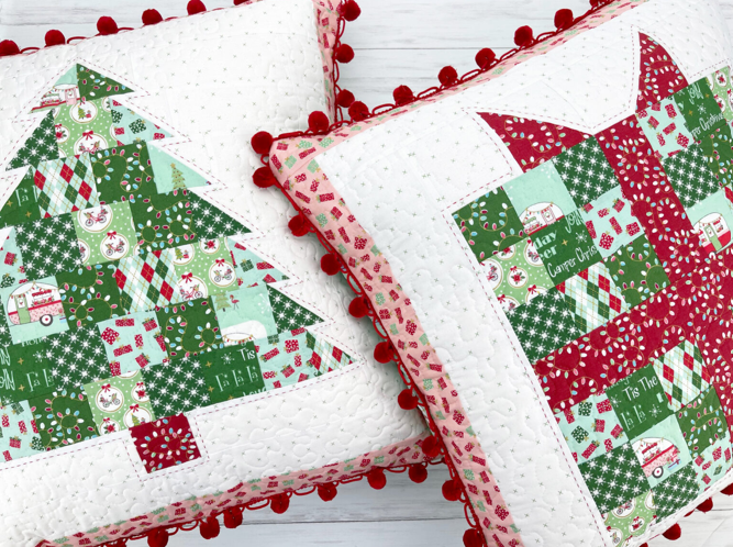Patchwork Pillows free pattern