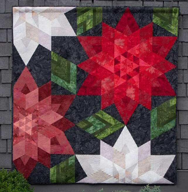 Poinsettia quilt pattern