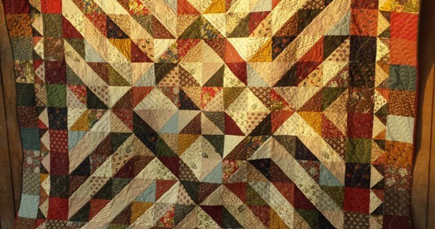 Sunshine On A Cloudy Day quilt pattern Autumn fabric