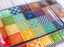 patchwork casserole dish large hotpad pattern