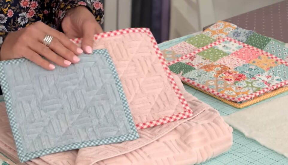 pot holder pattern with terry towel backing