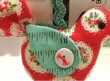 Bird Ornament Christmas Spring Pattern Lavender sachet Gift