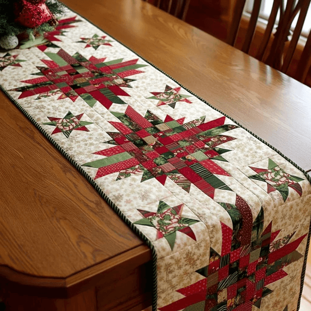 Cardinals Spring Call Table runner quilt pattern