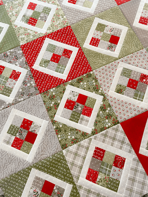 christmas eve lella boutique fat quarters