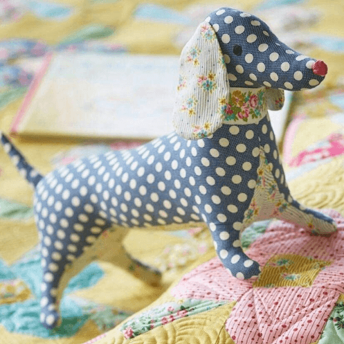 dachsund sewing pattern stuffed toy
